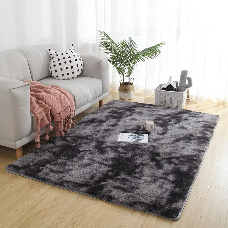 Living Room Plush Carpet Rug