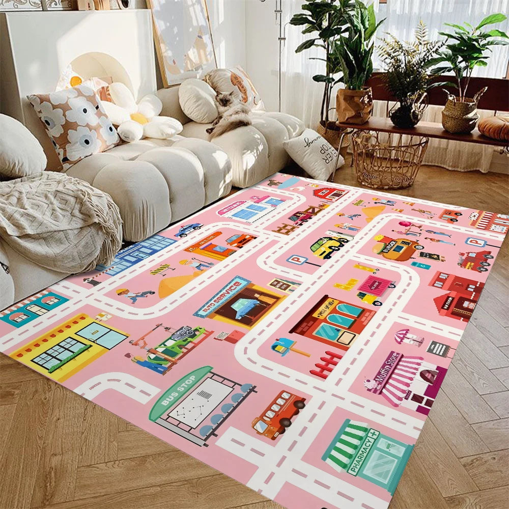Children's Car Play Mat
