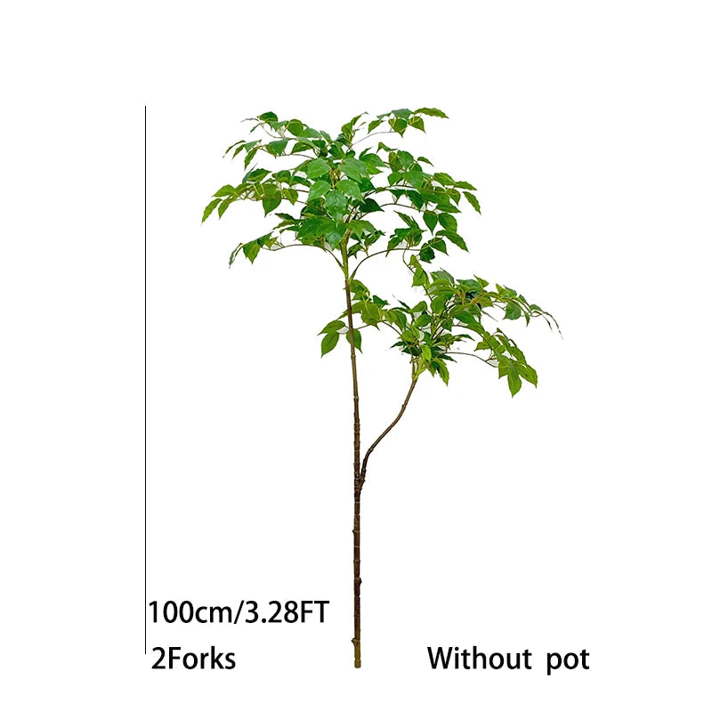 Large Artificial Nandina Plants Plastic Palm Tree