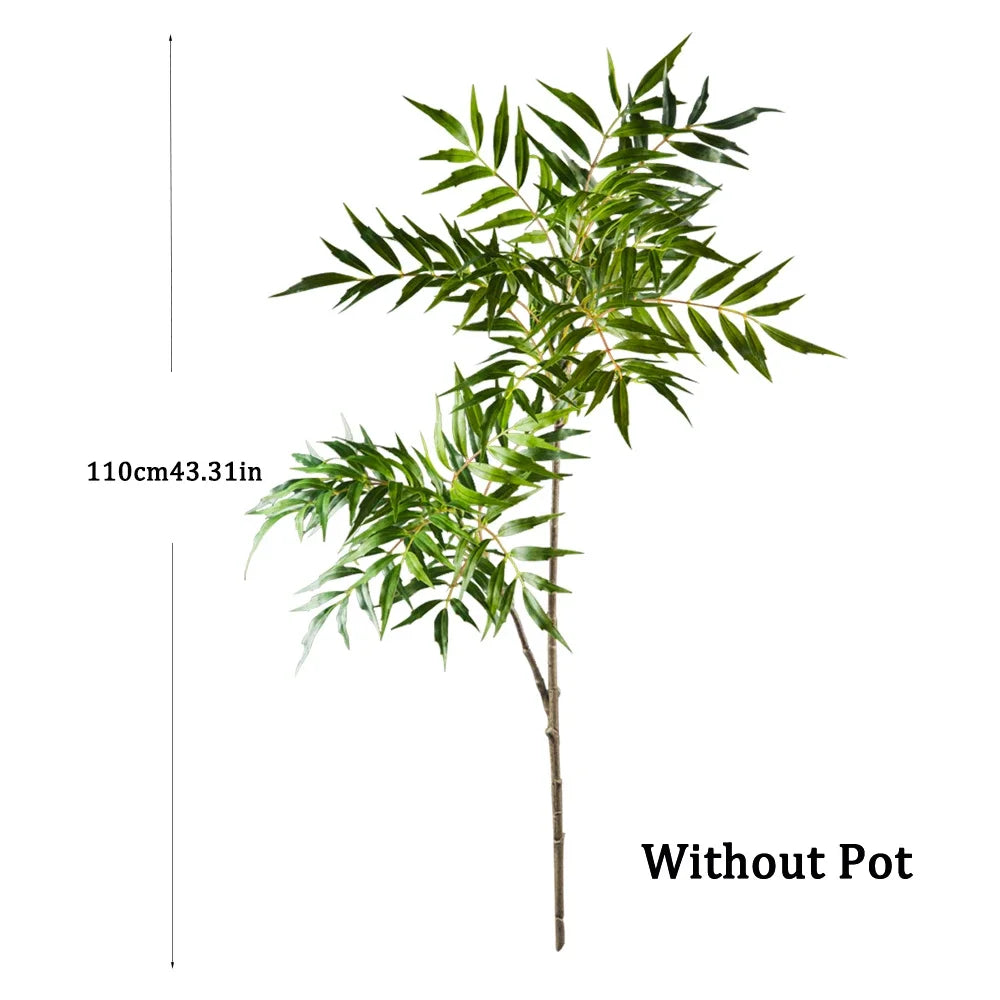 Large Artificial Nandina Plants Plastic Palm Tree