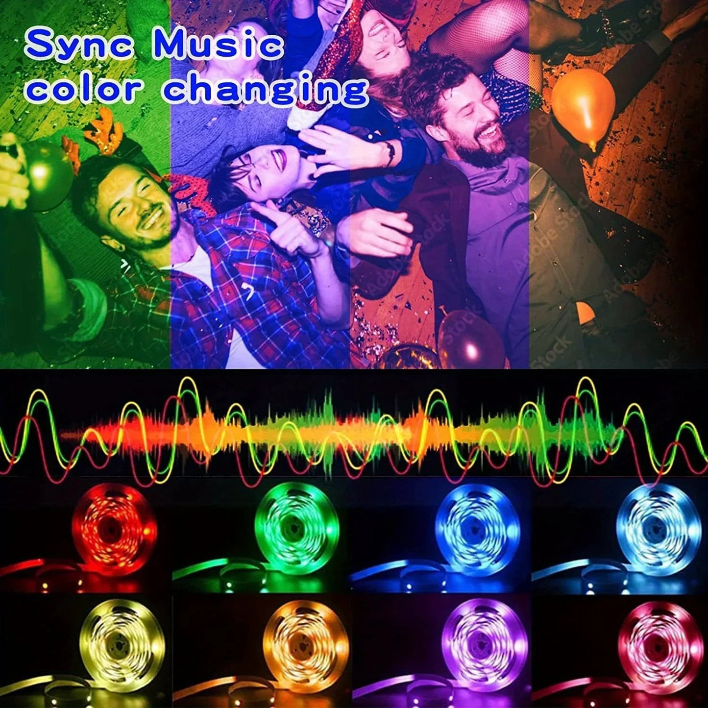 Bluetooth LED Strip Lights