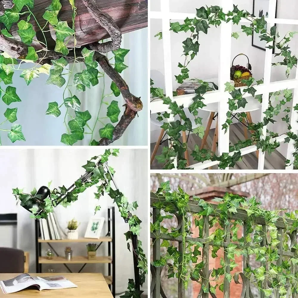 Artificial Green Ivy Vine