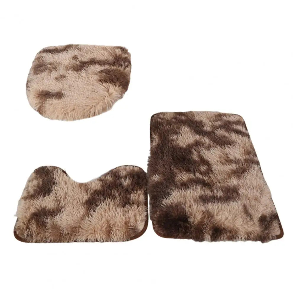 3-Piece Non Slip Bathroom Rug Set