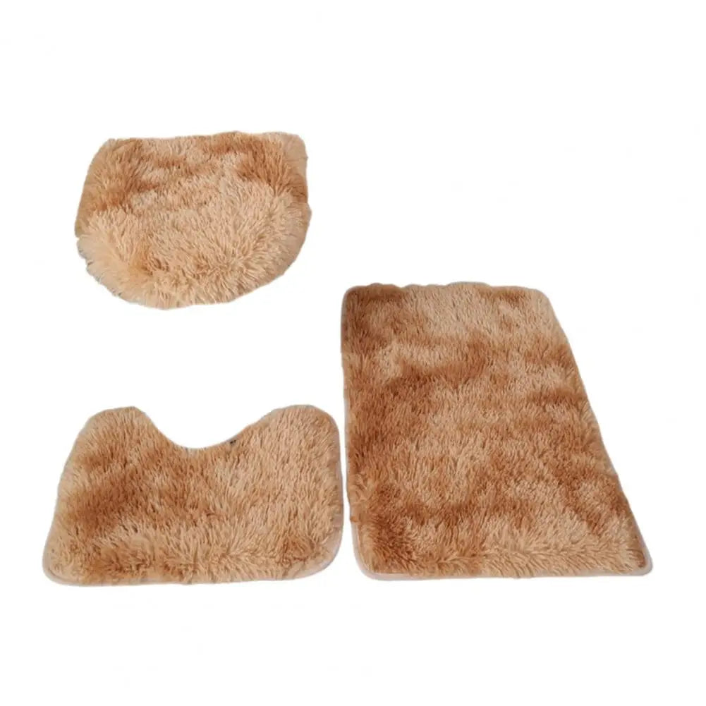 3-Piece Non Slip Bathroom Rug Set