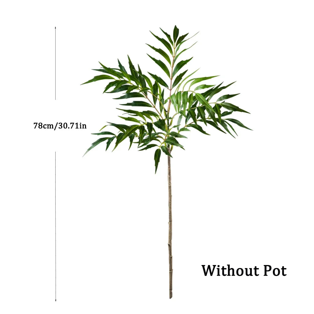 Large Artificial Nandina Plants Plastic Palm Tree