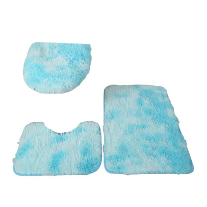 3-Piece Non Slip Bathroom Rug Set