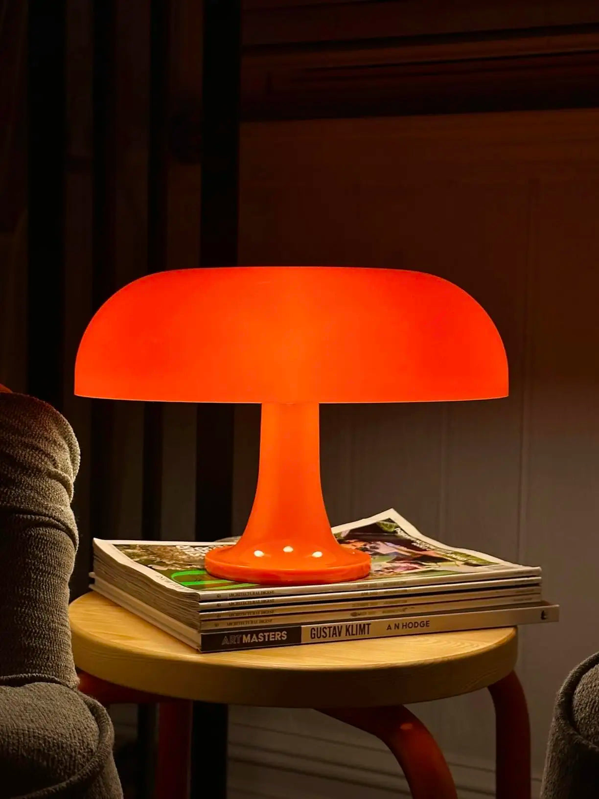 LED Mushroom Table Lamp