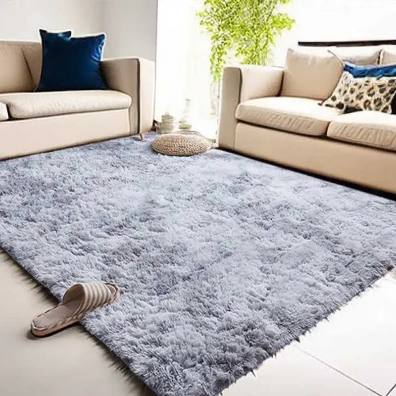 Plush Carpet Living Room Sofa Rug