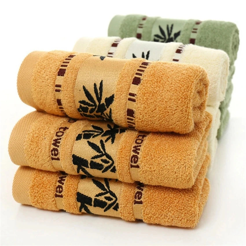 Bamboo Fiber Towels Set