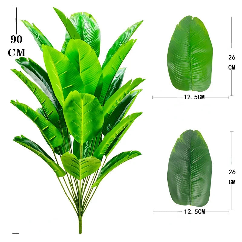 Artificial Tropical Banana Tree