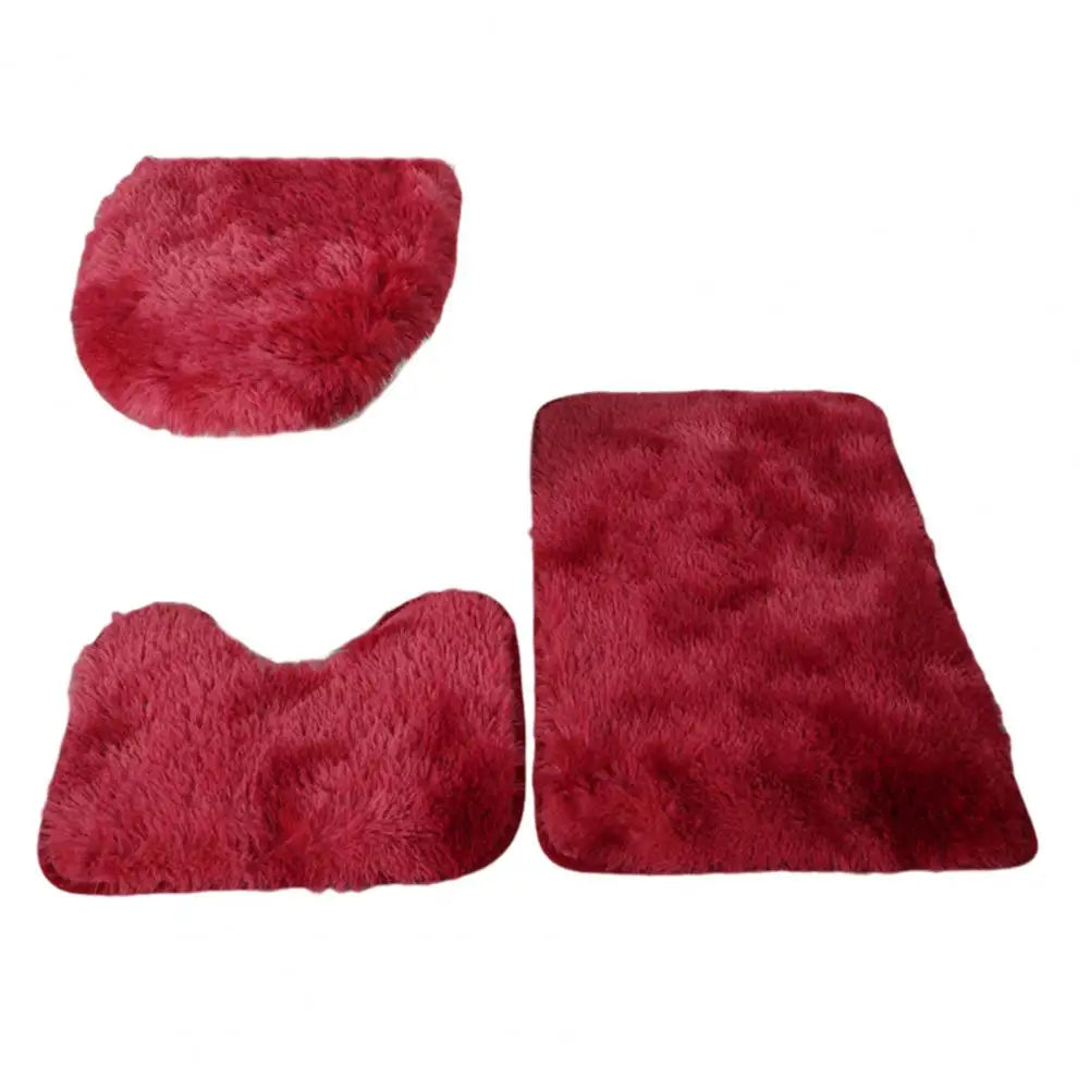 3-Piece Non Slip Bathroom Rug Set