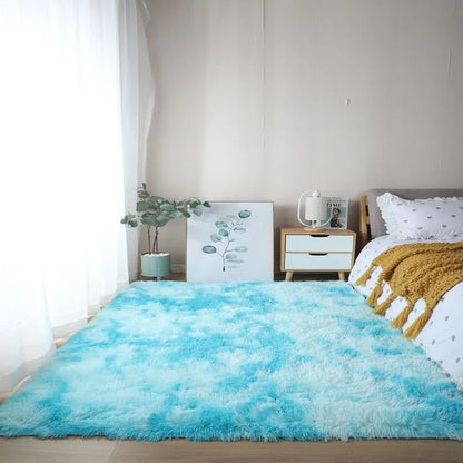 Luxurious Bedroom Wooly Carpet Rug