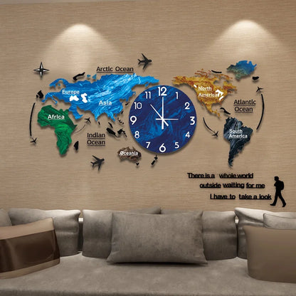 Acrylic Clock Wall Art
