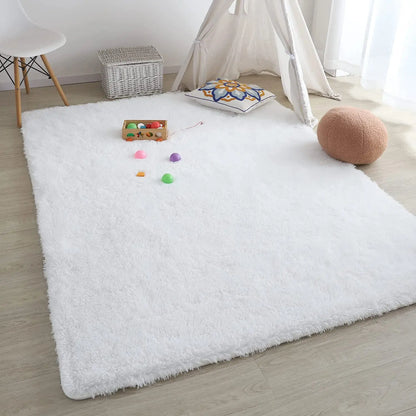 Plush Carpet Living Room Sofa Rug