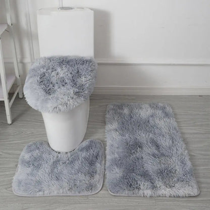 3-Piece Non Slip Bathroom Rug Set