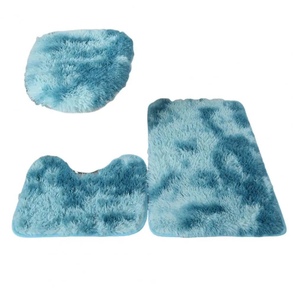 3-Piece Non Slip Bathroom Rug Set
