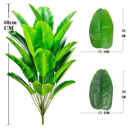 Artificial Tropical Banana Tree