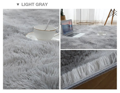 Living Room Plush Carpet Rug