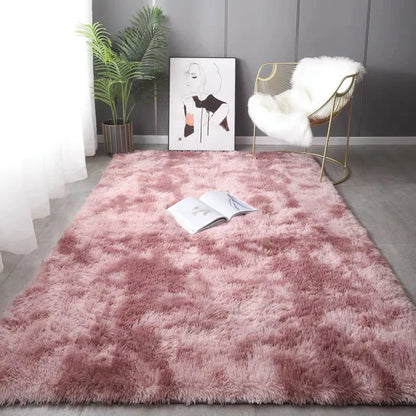 Plush Carpet Living Room Sofa Rug