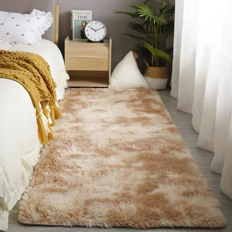 Plush Carpet Living Room Sofa Rug
