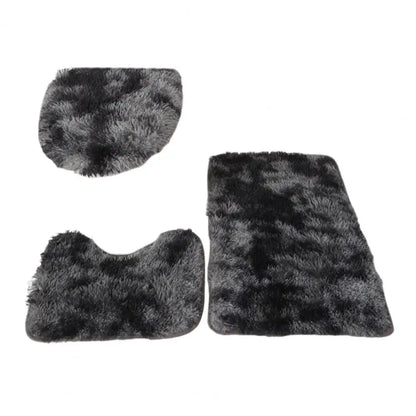 3-Piece Non Slip Bathroom Rug Set