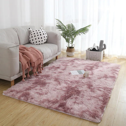 Living Room Plush Carpet Rug