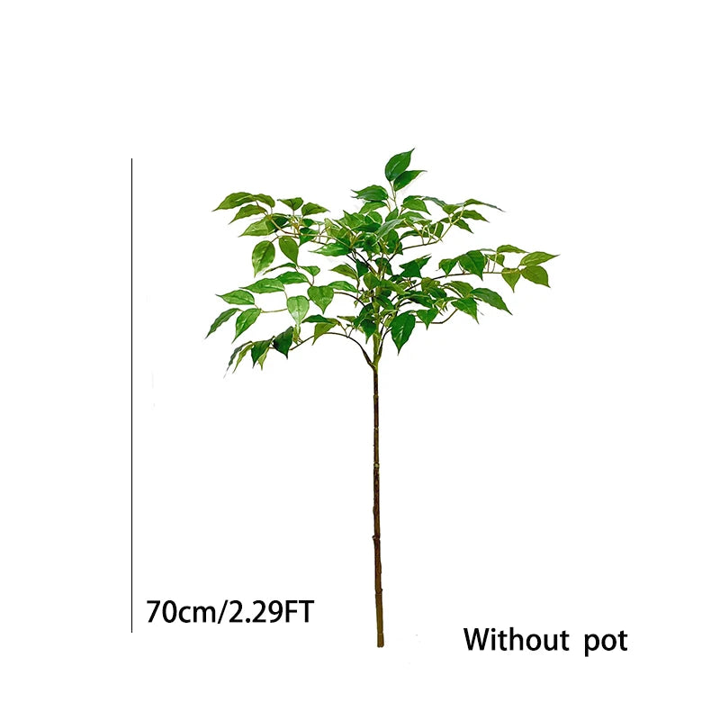 Large Artificial Nandina Plants Plastic Palm Tree