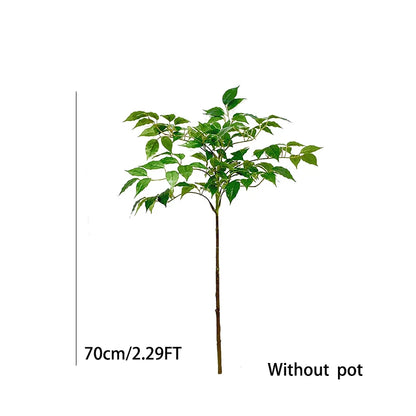 Large Artificial Nandina Plants Plastic Palm Tree