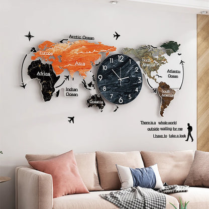 Acrylic Clock Wall Art