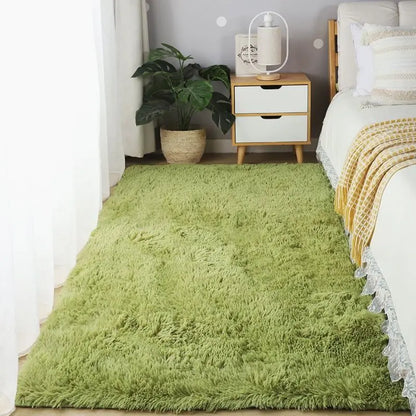 Plush Carpet Living Room Sofa Rug