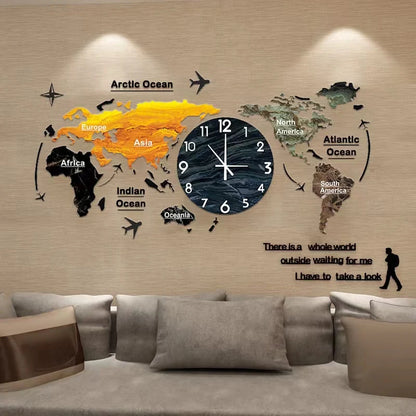 Acrylic Clock Wall Art