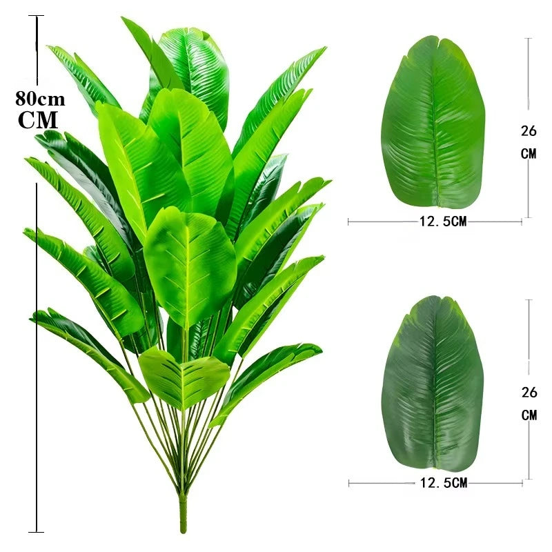Artificial Tropical Banana Tree