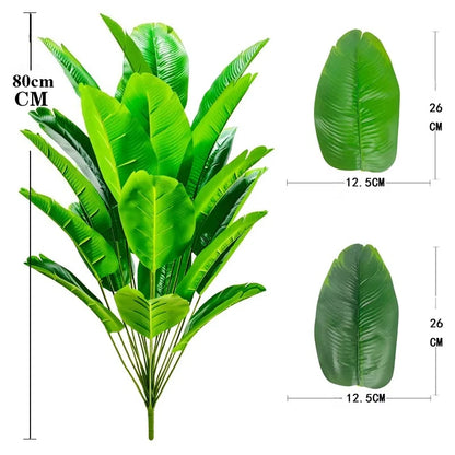 Artificial Tropical Banana Tree