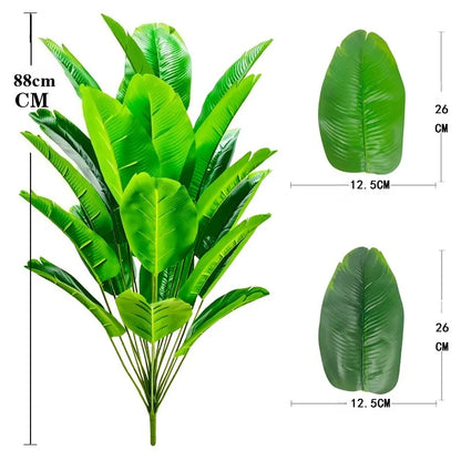 Artificial Tropical Banana Tree