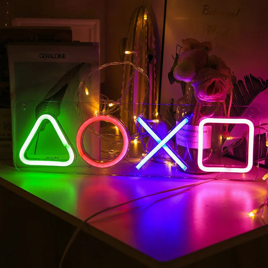 Neon Playstation LED Sign