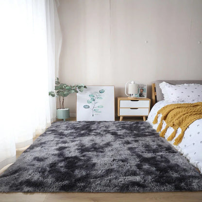 Luxurious Bedroom Wooly Carpet Rug