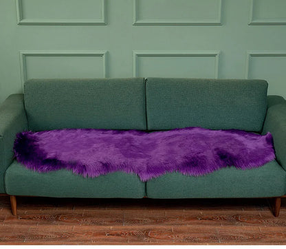 Soft Irregular Wooly Rug