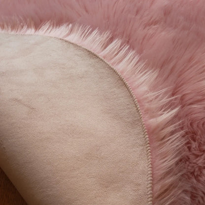 Soft Irregular Wooly Rug