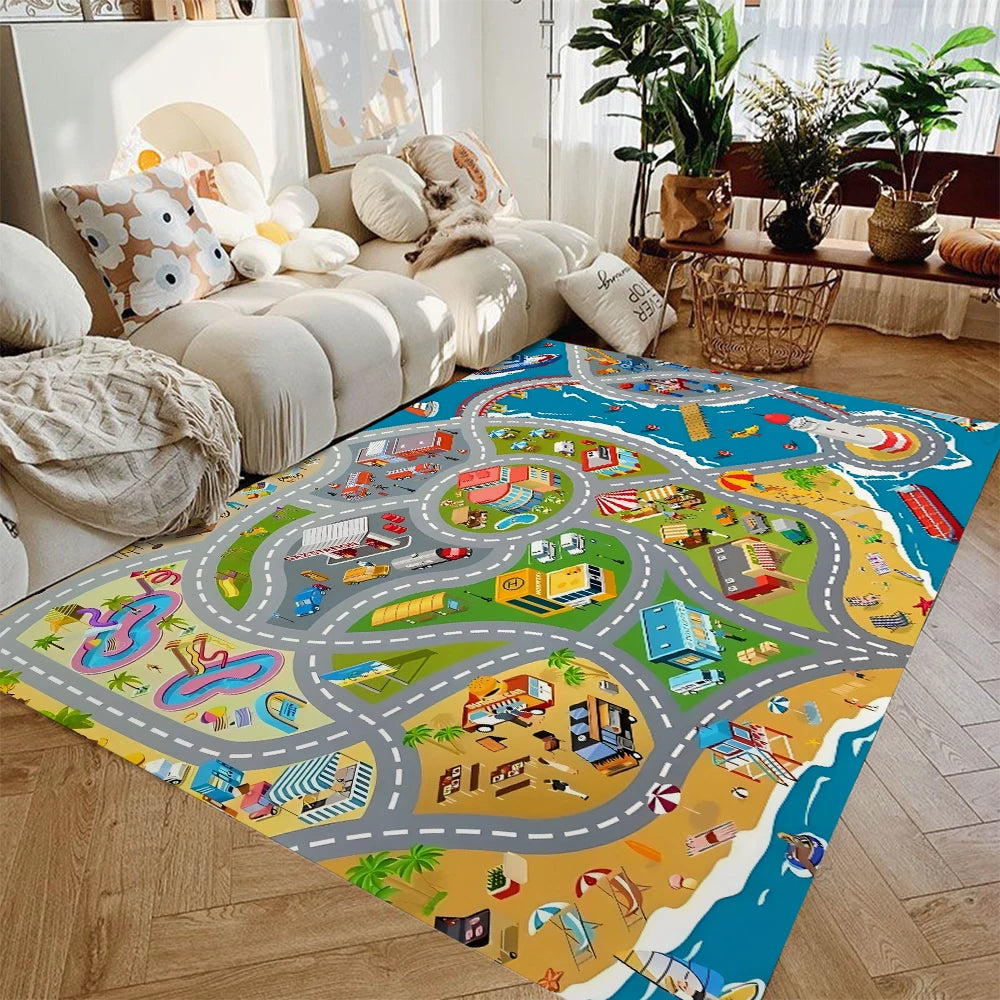 Children's Car Play Mat