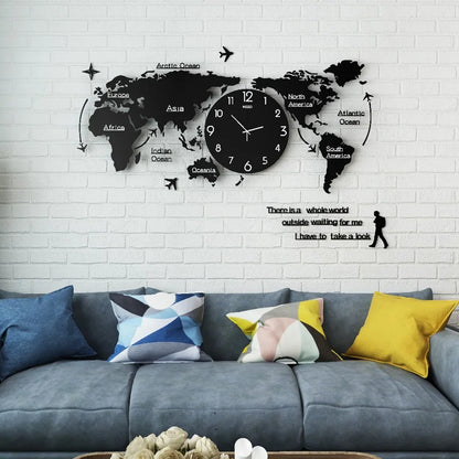 Acrylic Clock Wall Art