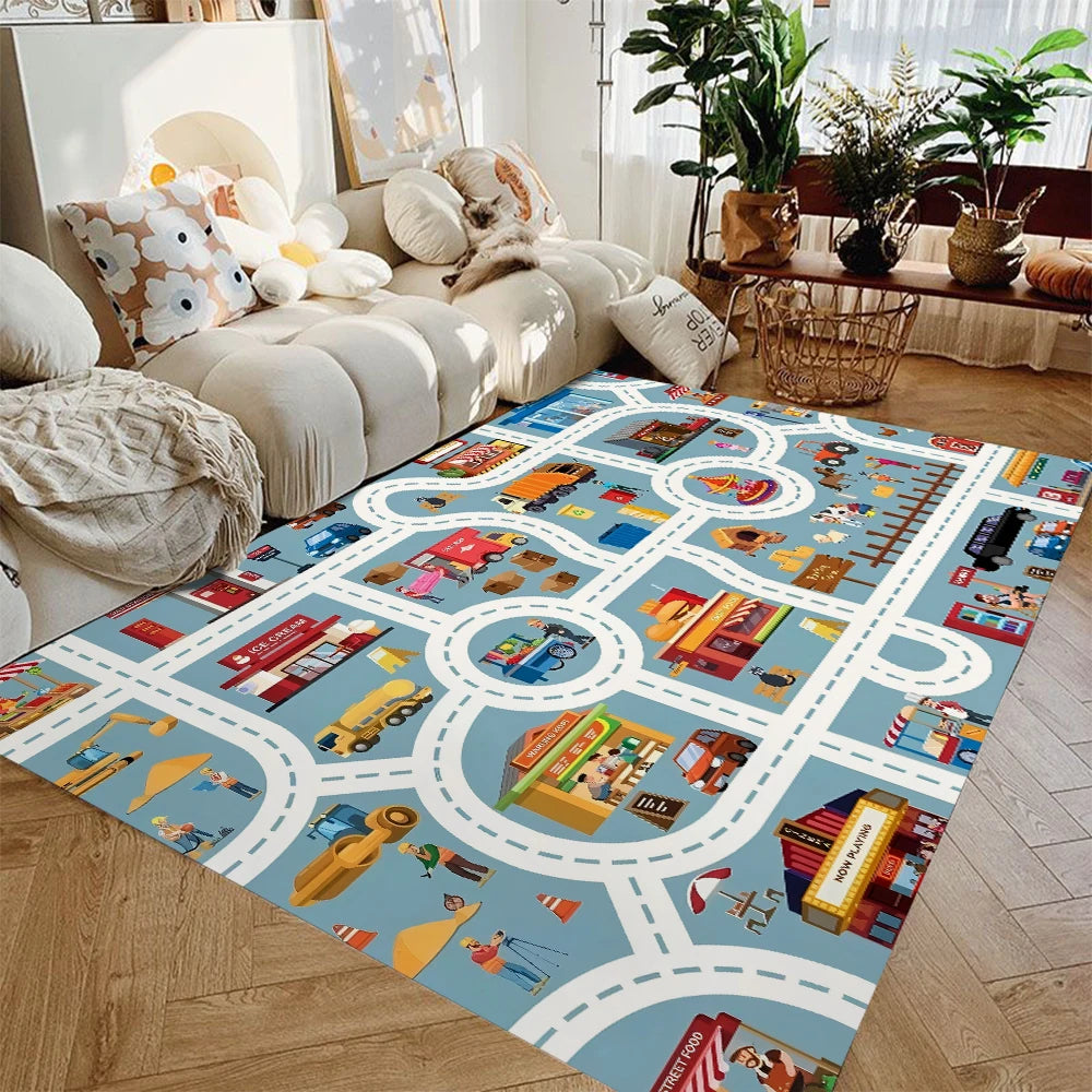 Children's Car Play Mat