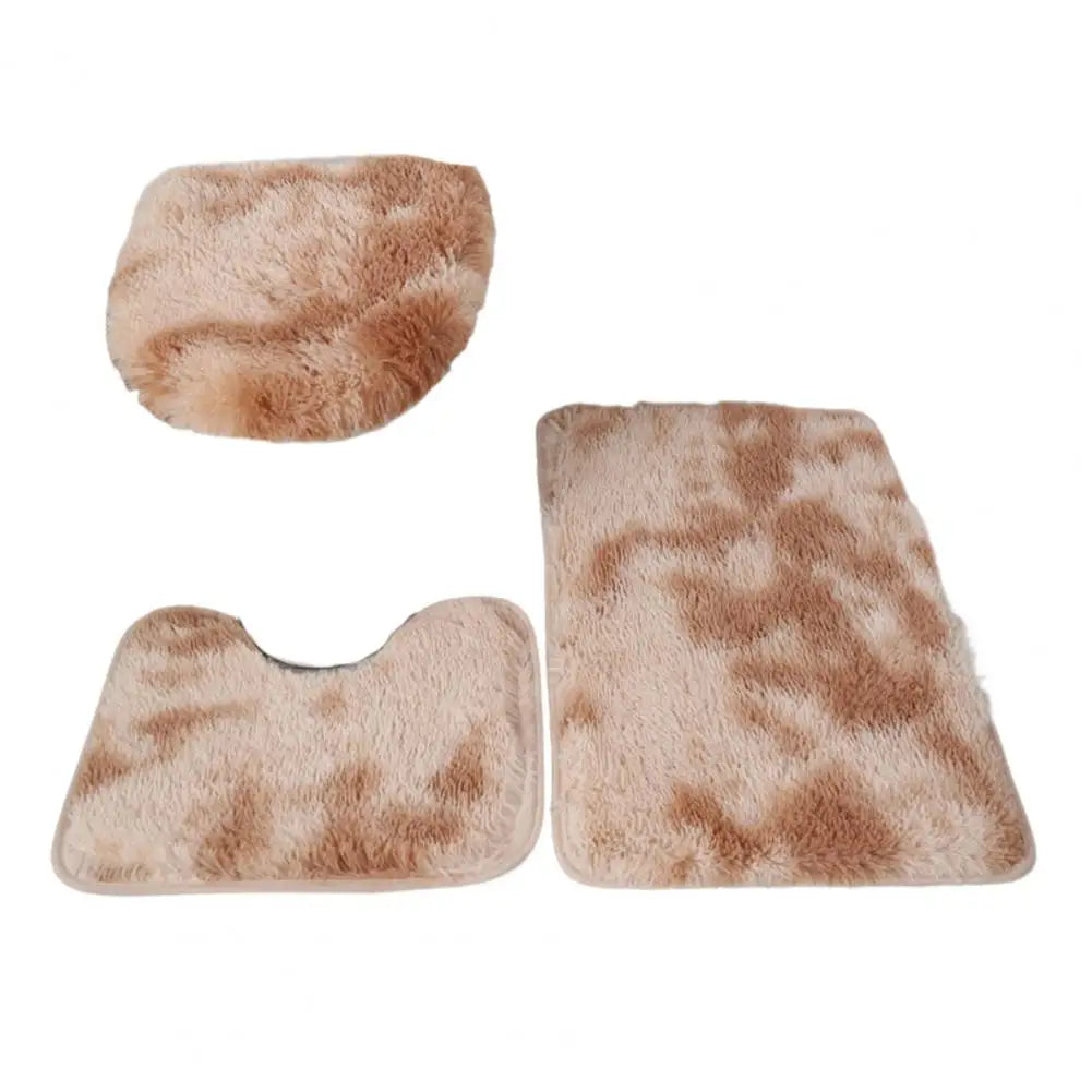 3-Piece Non Slip Bathroom Rug Set
