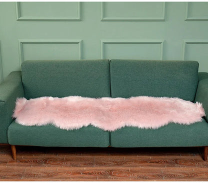 Soft Irregular Wooly Rug