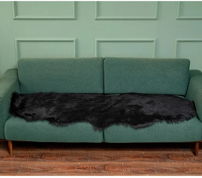 Soft Irregular Wooly Rug