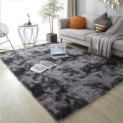 Plush Carpet Living Room Sofa Rug
