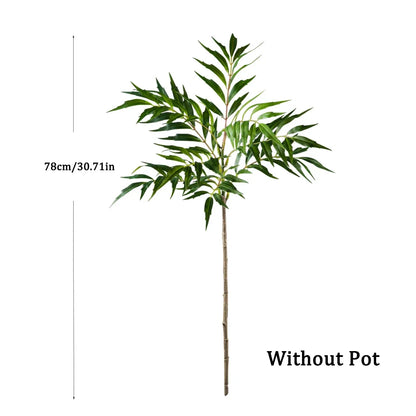 Large Artificial Nandina Plants Plastic Palm Tree