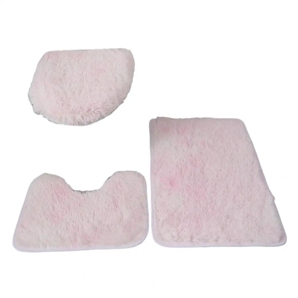 3-Piece Non Slip Bathroom Rug Set