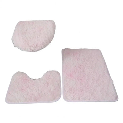 3-Piece Non Slip Bathroom Rug Set