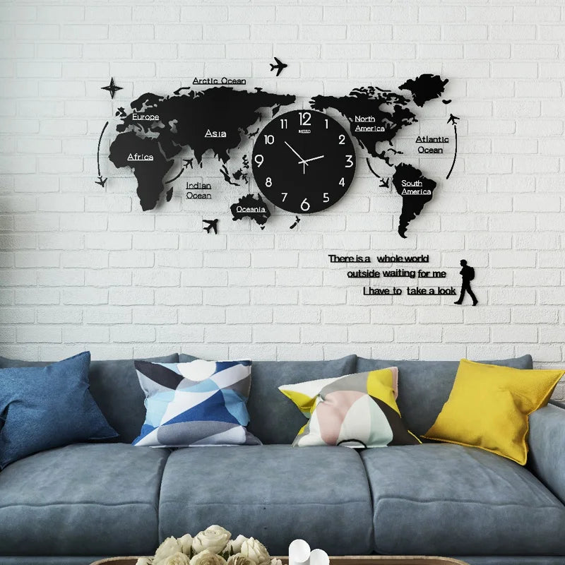 Acrylic Clock Wall Art
