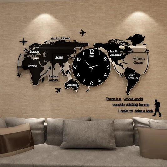 Acrylic Clock Wall Art